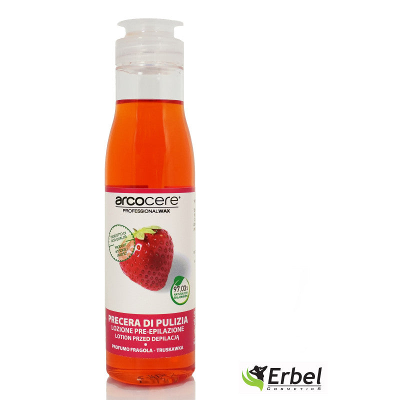 Pre Wax Cleasning Oil - Jordbær - 150 ml-Voks-ARCOCERE-NR Kosmetik