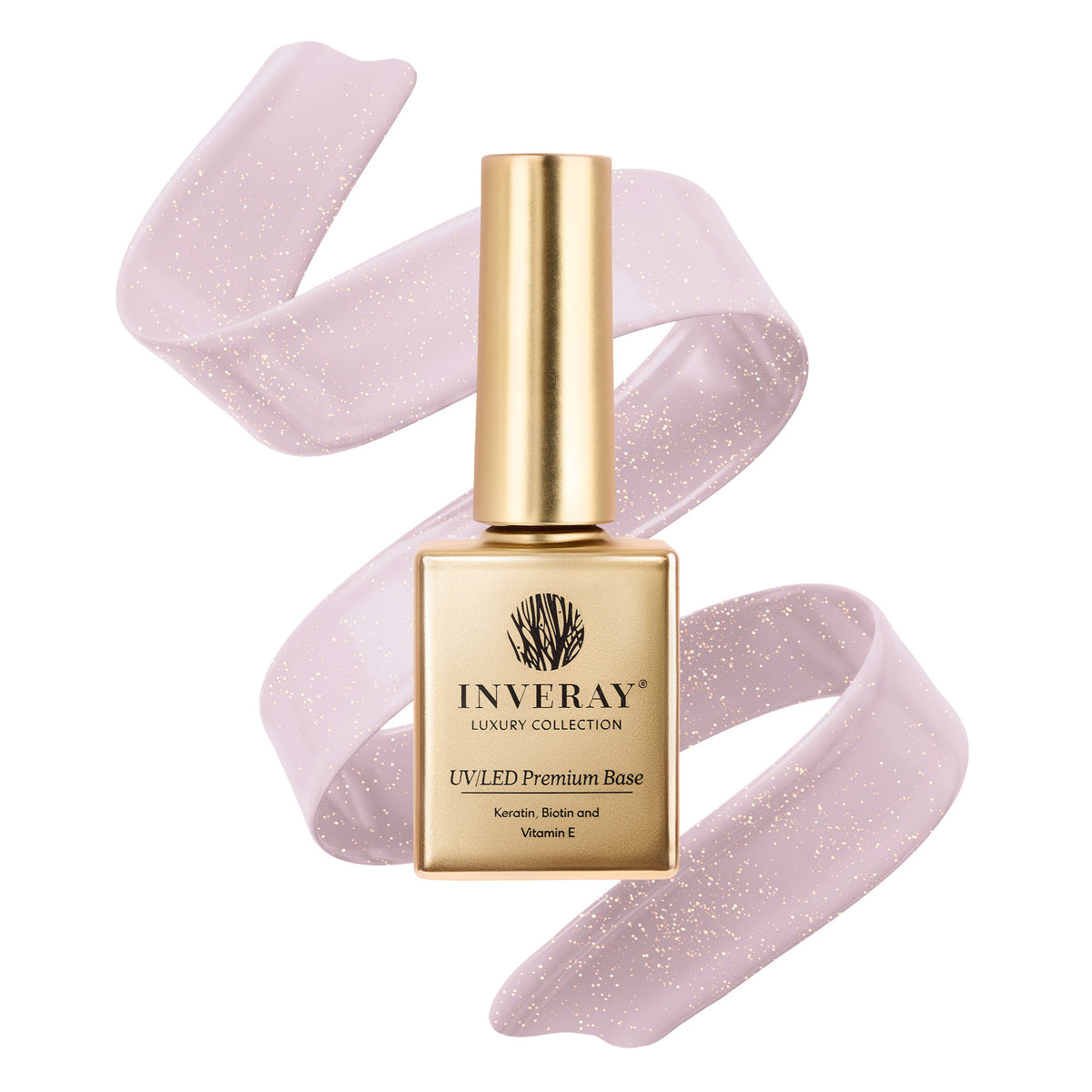 Base Coat - Rubber Premium Birthday Kiss - 10 ml-UV Hybrid TOP/BASE-Inveray-NR Kosmetik