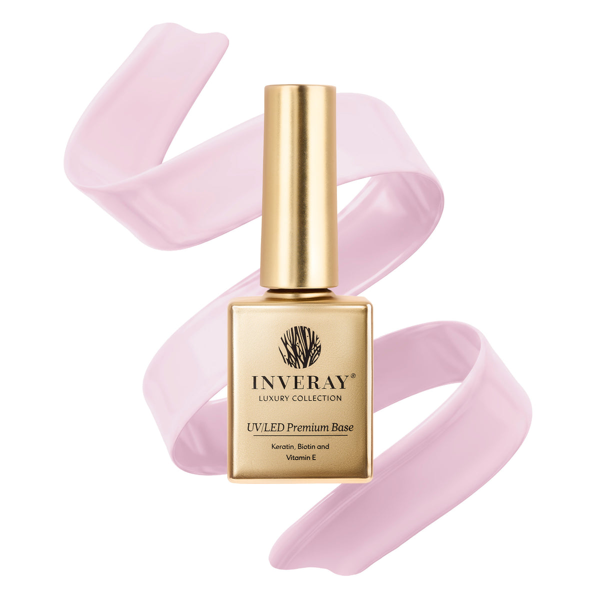 Base Coat - Rubber Premium Forever Pink - 10 ml-UV Hybrid TOP/BASE-Inveray-NR Kosmetik