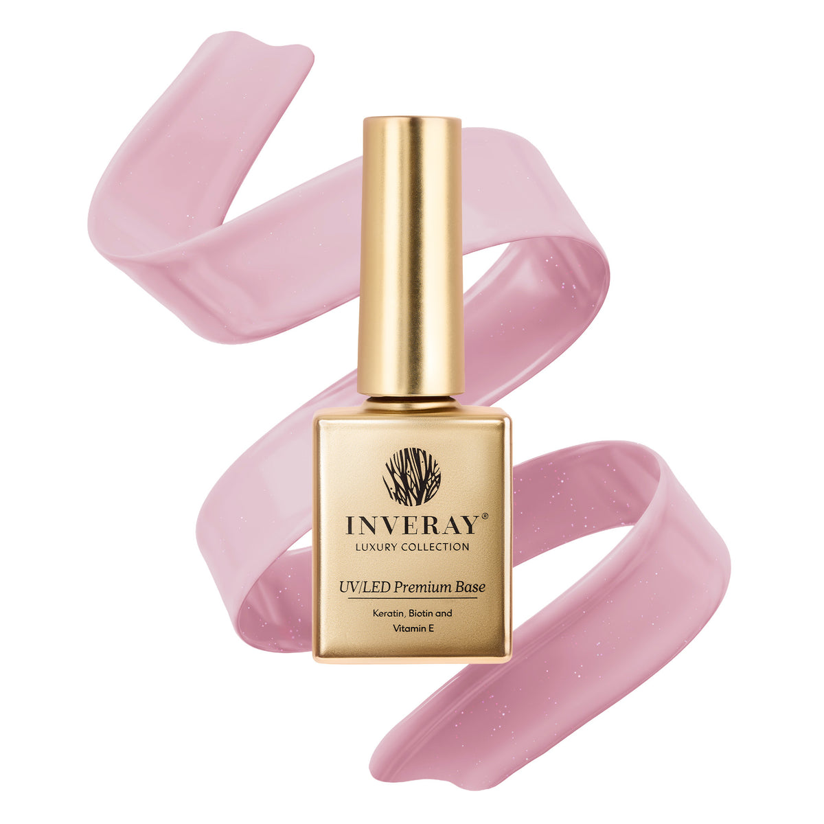 Base Coat - Rubber Premium Silk Crown - 10 ml-UV Hybrid TOP/BASE-Inveray-NR Kosmetik