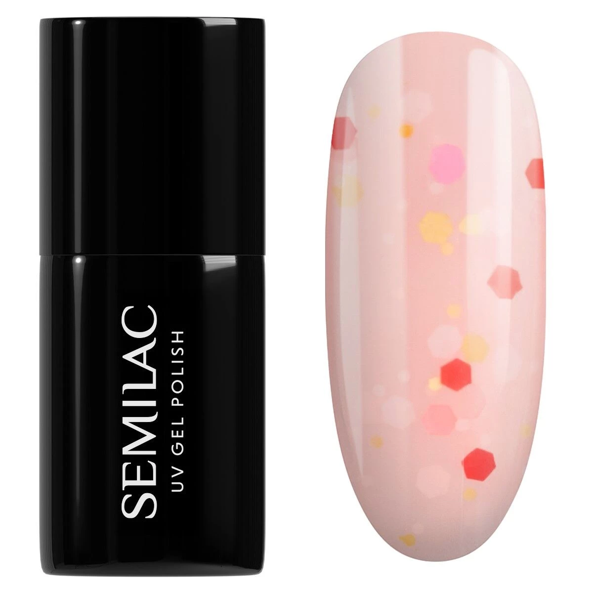 Gelpolish 932 Confetti Dance - 7 ml-UV Hybrid-Semilac-NR Kosmetik