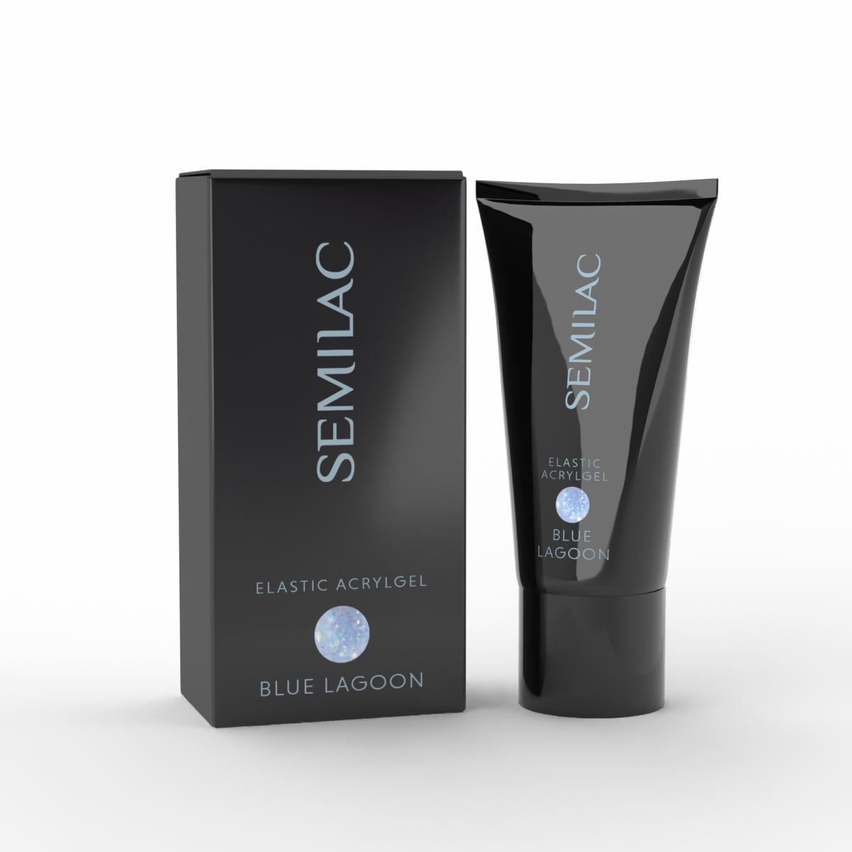 Akrylgel Elastic - Blue Lagoon - 30g-ACRYLGEL-Semilac-NR Kosmetik