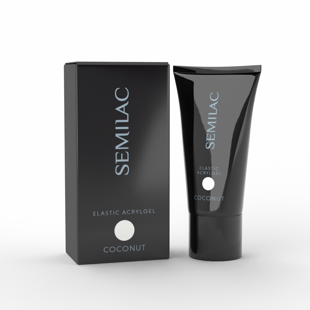 Akrylgel Elastic - Coconut - 30g-ACRYLGEL-Semilac-NR Kosmetik