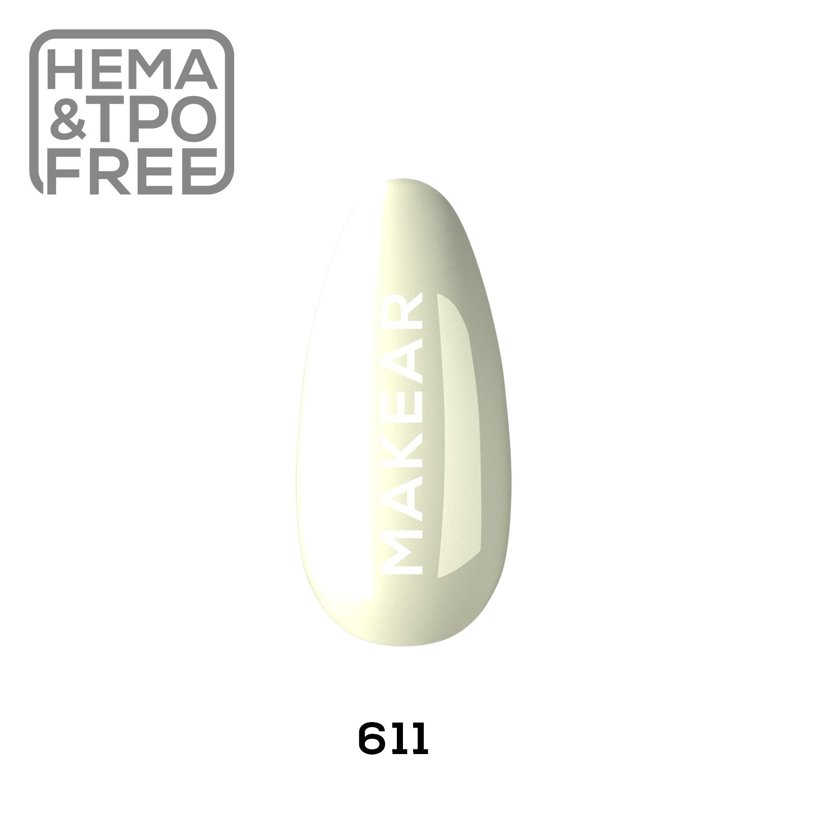 Gelpolish - 611 MAKEAR-Gelpolish-MAKEAR-NR Kosmetik
