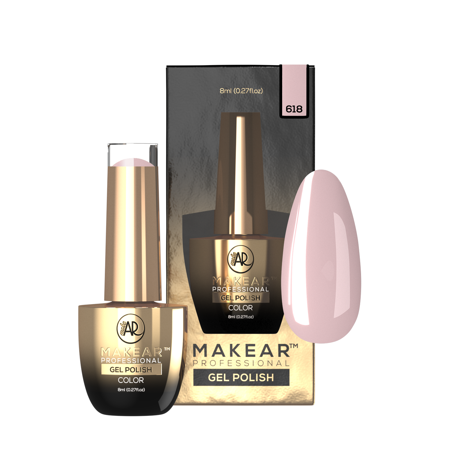 Gelpolish - 618 MAKEAR-Gelpolish-MAKEAR-NR Kosmetik