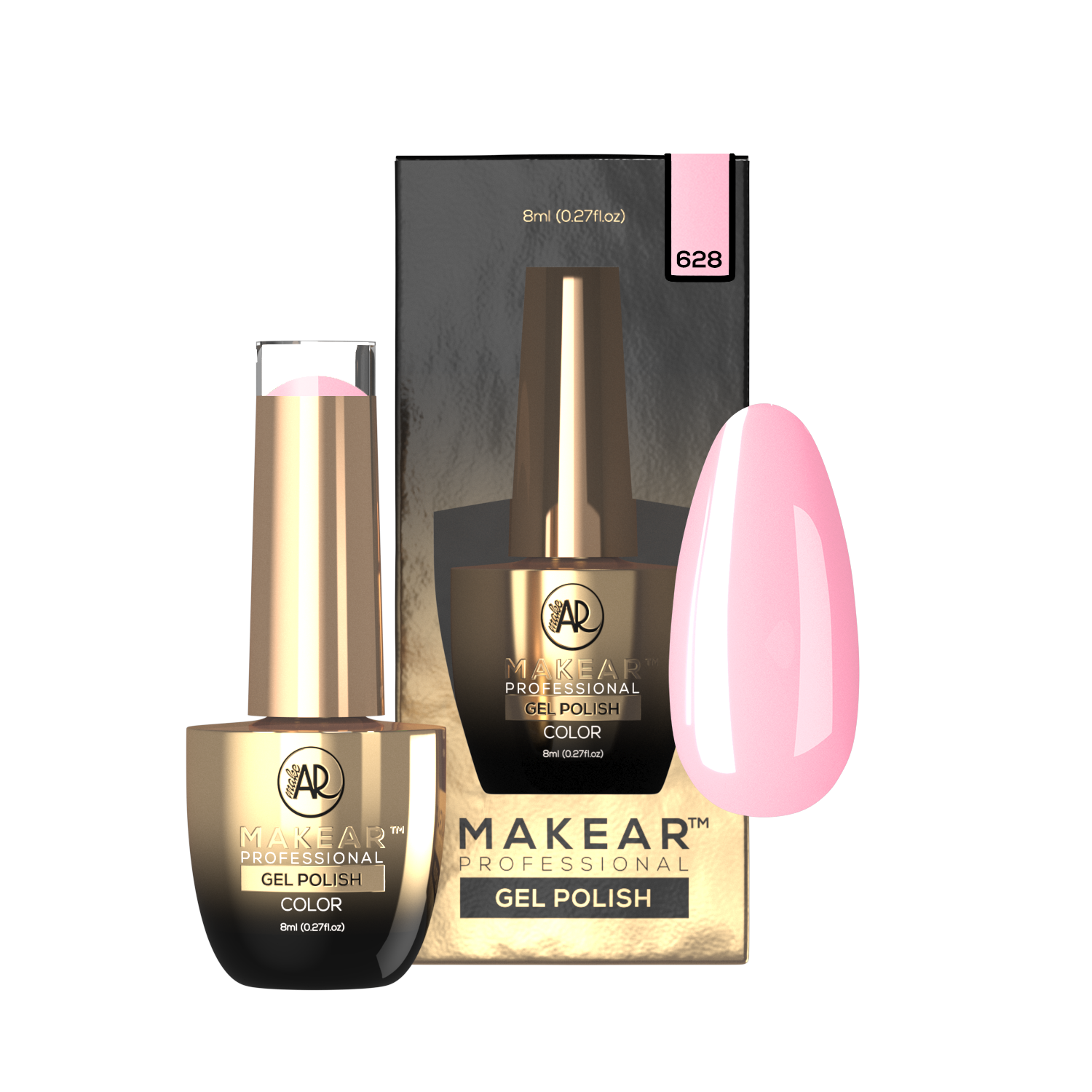 Gelpolish - 628 MAKEAR-Gelpolish-MAKEAR-NR Kosmetik