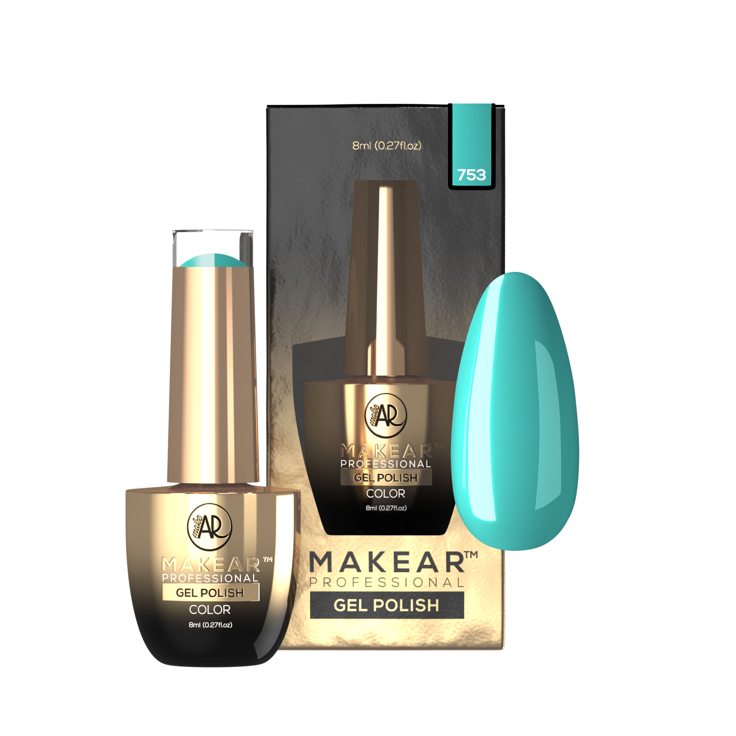 Gelpolish - 753 MAKEAR-Gelpolish-MAKEAR-NR Kosmetik