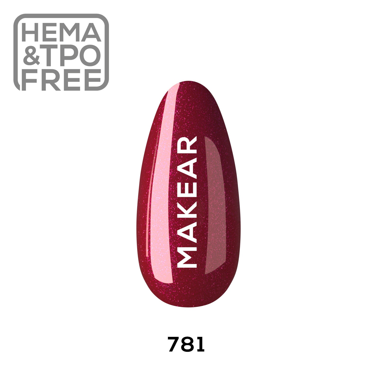 Gelpolish - 781 MAKEAR-Gelpolish-MAKEAR-NR Kosmetik