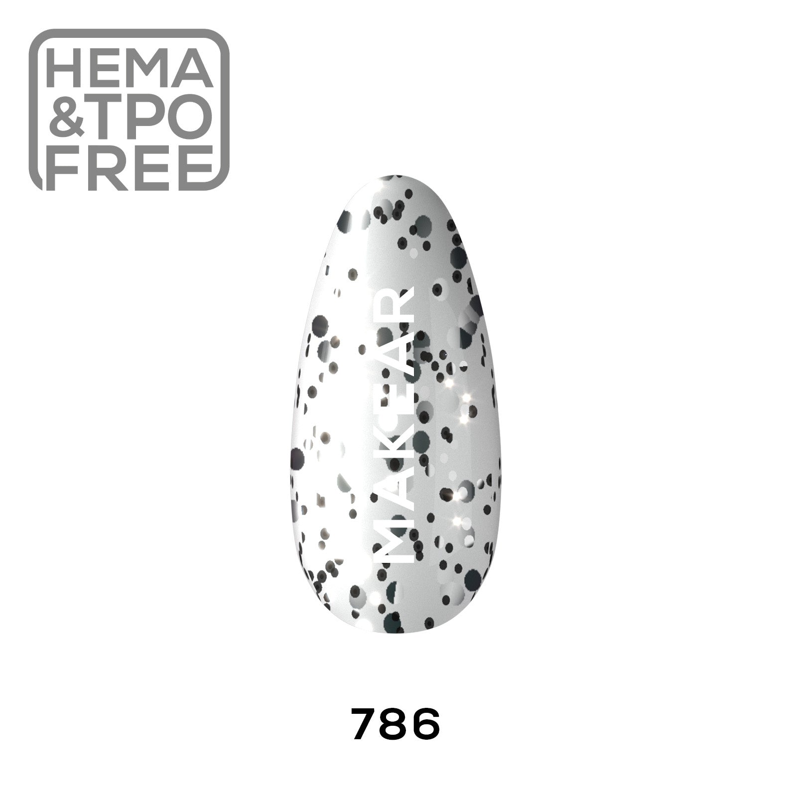 Gelpolish - 786 MAKEAR-Gelpolish-MAKEAR-NR Kosmetik