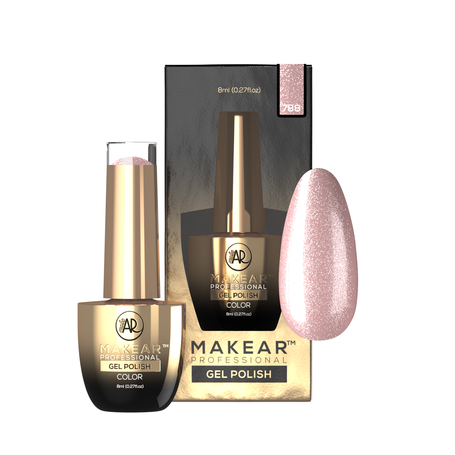 Gelpolish - 788 MAKEAR-Gelpolish-MAKEAR-NR Kosmetik