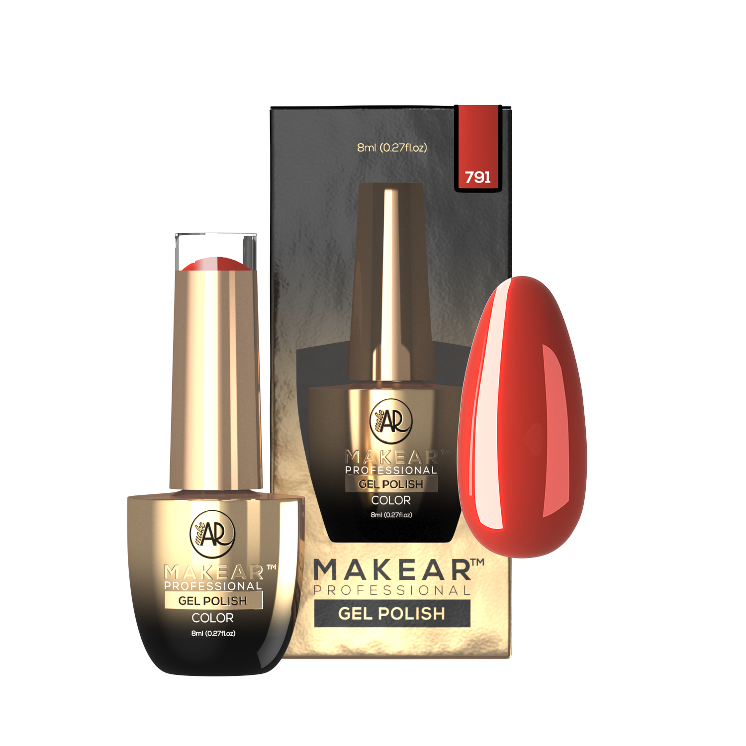 Gelpolish - 791 MAKEAR-Gelpolish-MAKEAR-NR Kosmetik