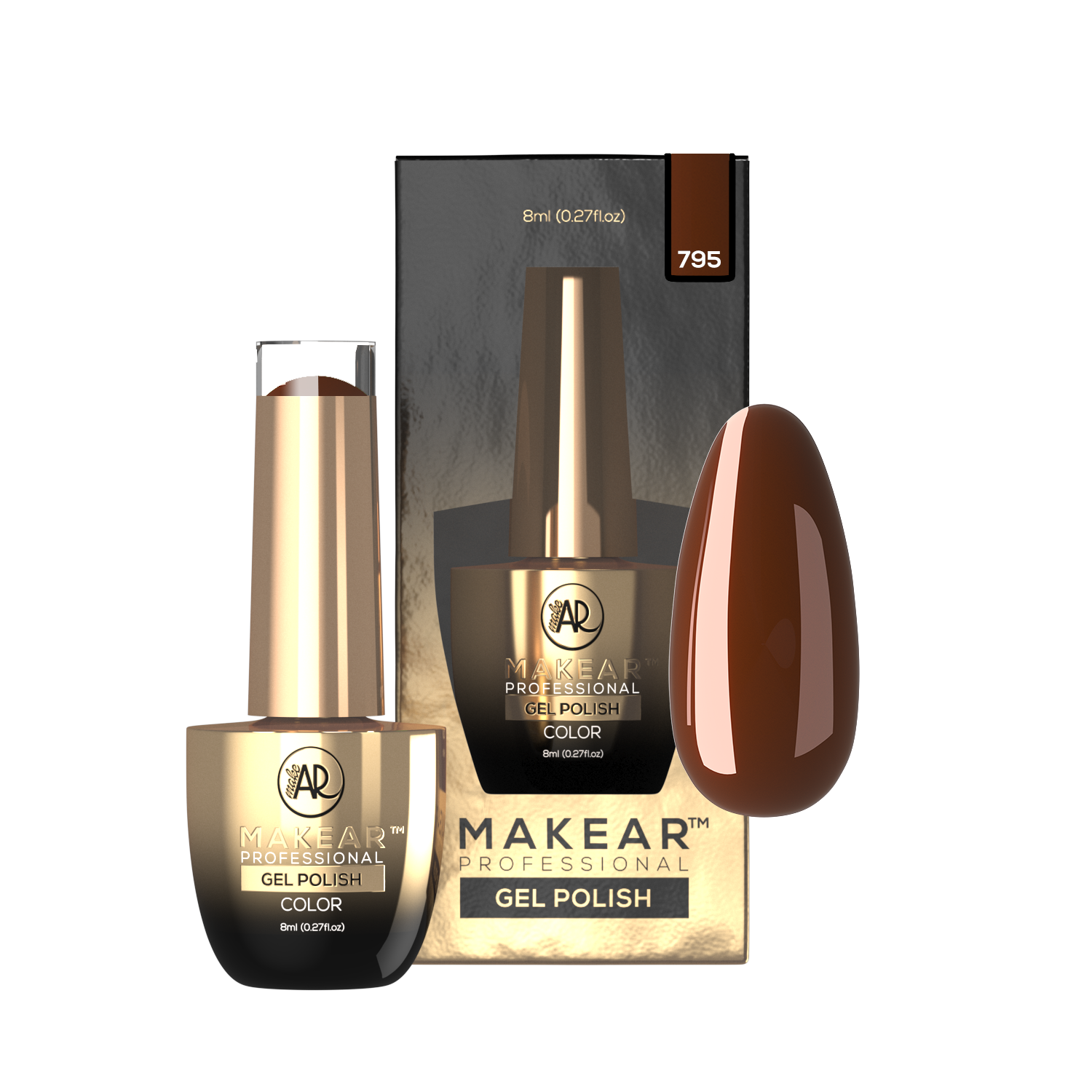 Gelpolish - 795 MAKEAR-Gelpolish-MAKEAR-NR Kosmetik