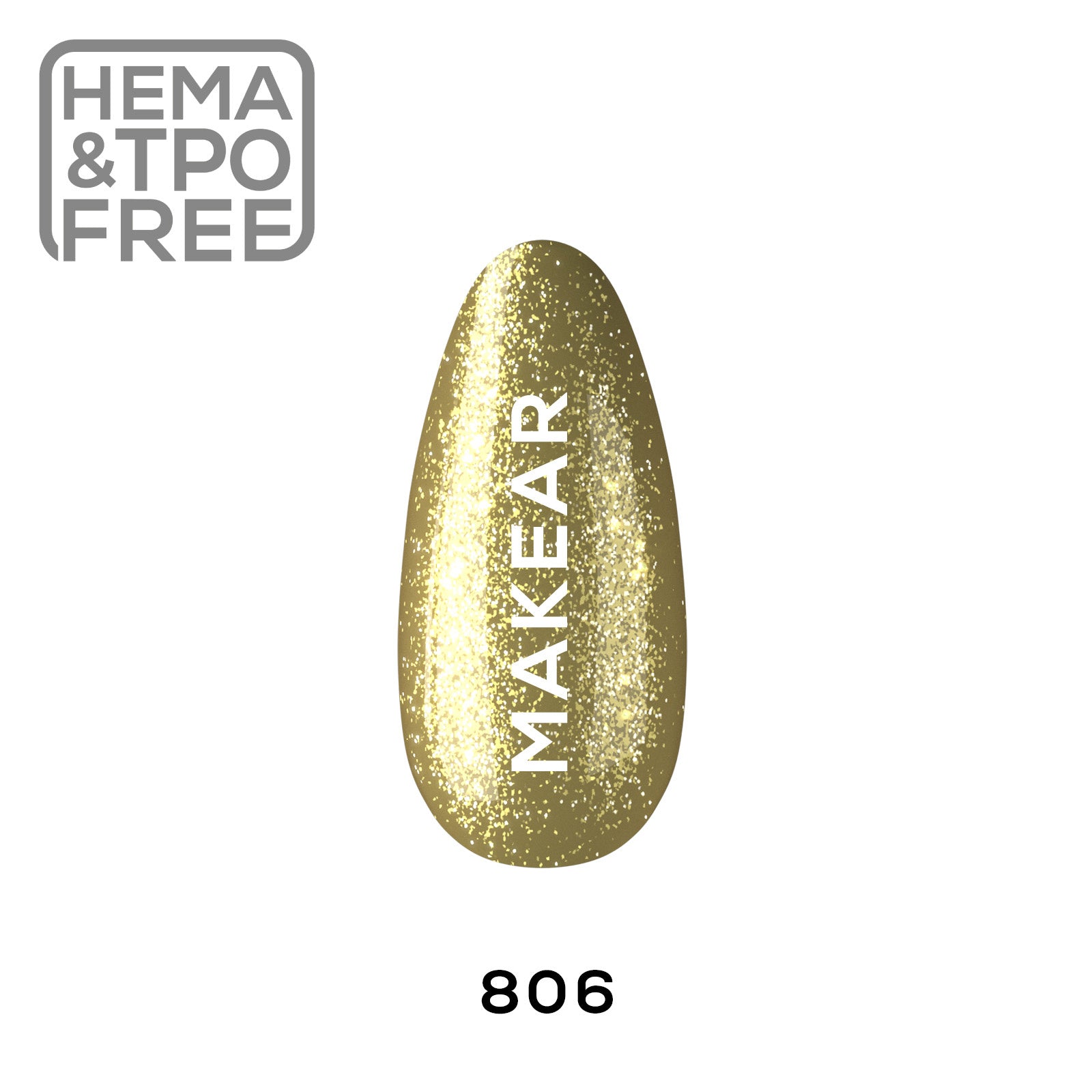 Gelpolish - 806 MAKEAR-Gelpolish-MAKEAR-NR Kosmetik