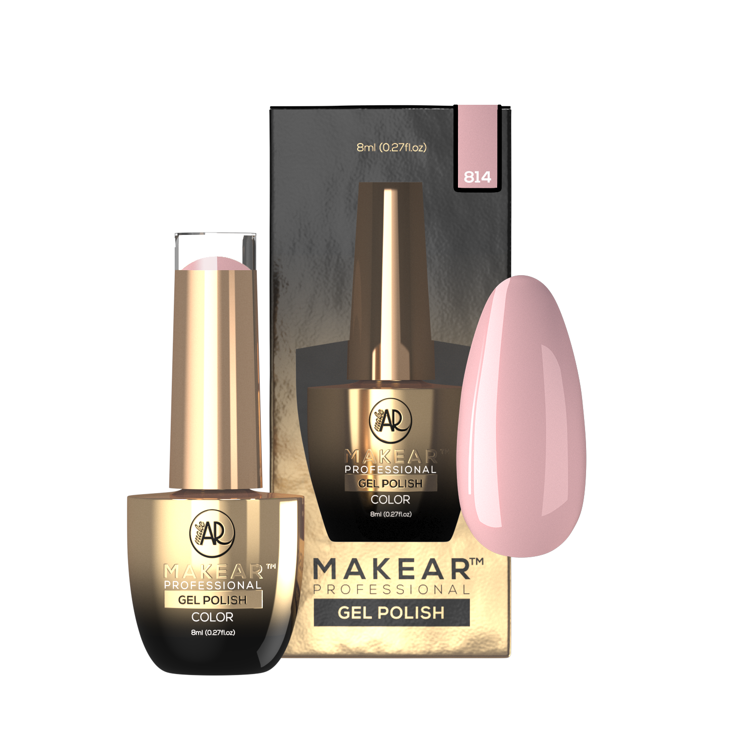 Gelpolish - 814 MAKEAR-Gelpolish-MAKEAR-NR Kosmetik