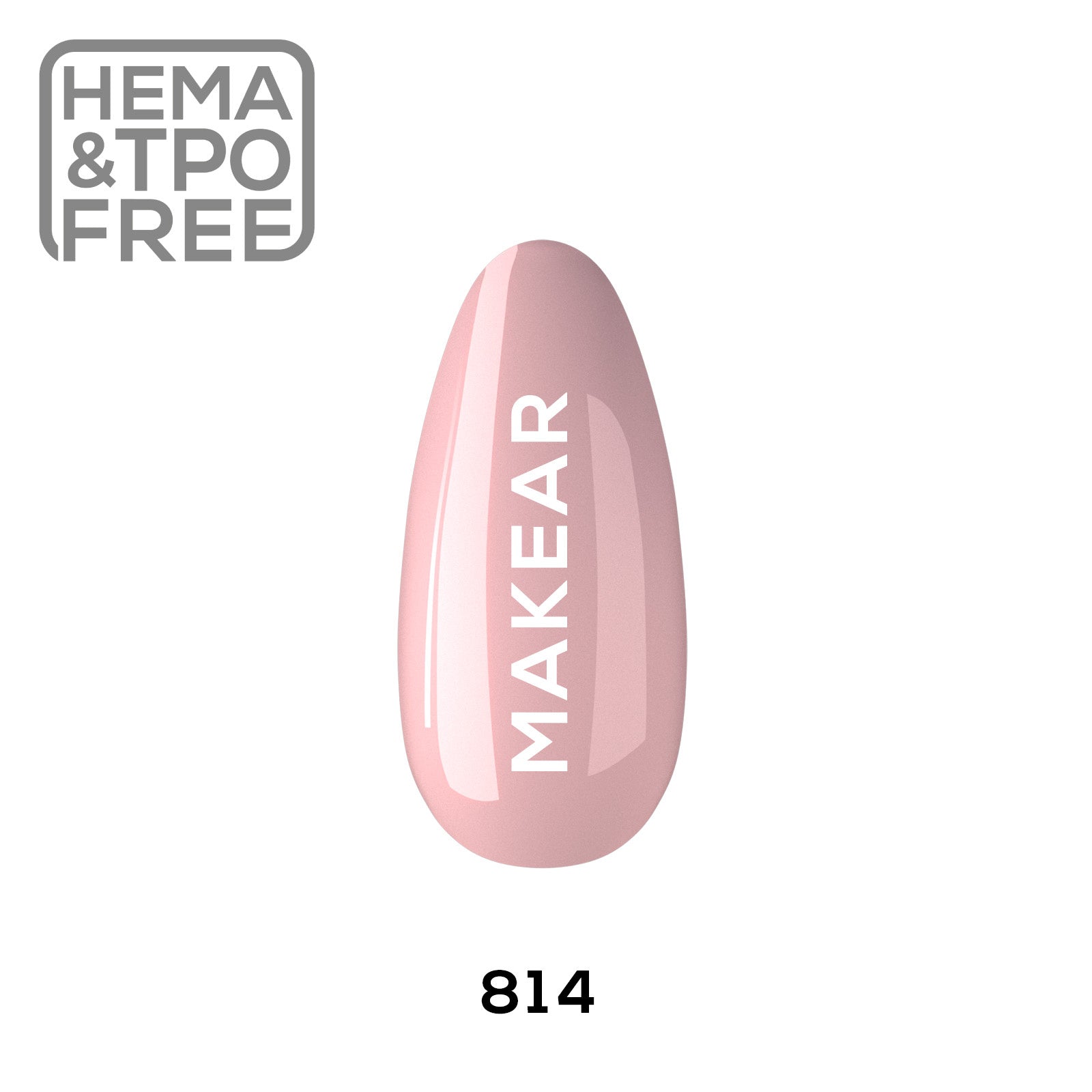 Gelpolish - 814 MAKEAR-Gelpolish-MAKEAR-NR Kosmetik