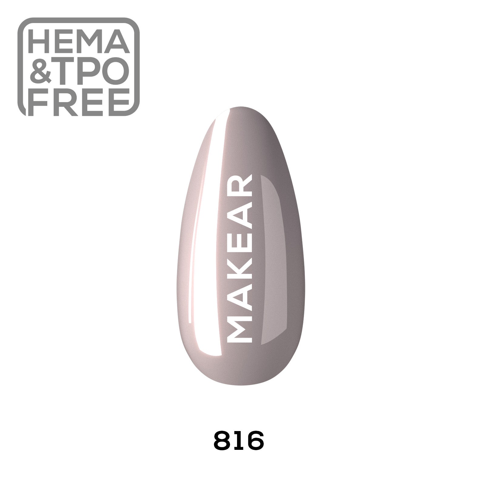 Gelpolish - 816 MAKEAR-Gelpolish-MAKEAR-NR Kosmetik