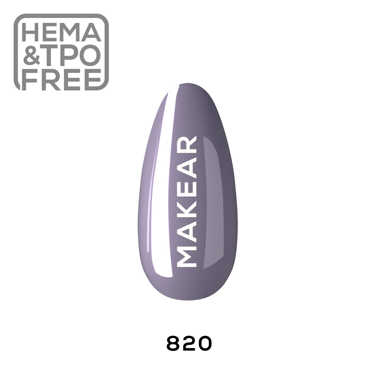Gelpolish - 820 MAKEAR-Gelpolish-MAKEAR-NR Kosmetik