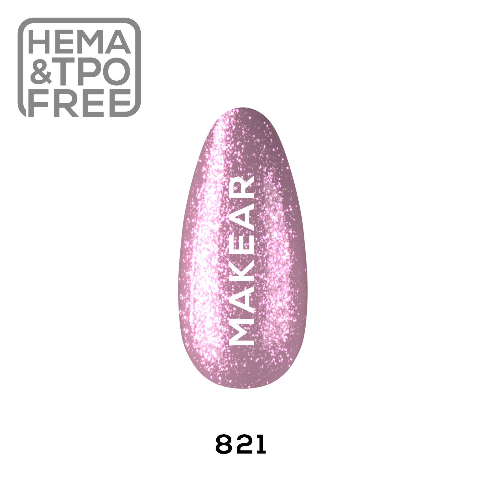 Gelpolish - 821 MAKEAR-Gelpolish-MAKEAR-NR Kosmetik