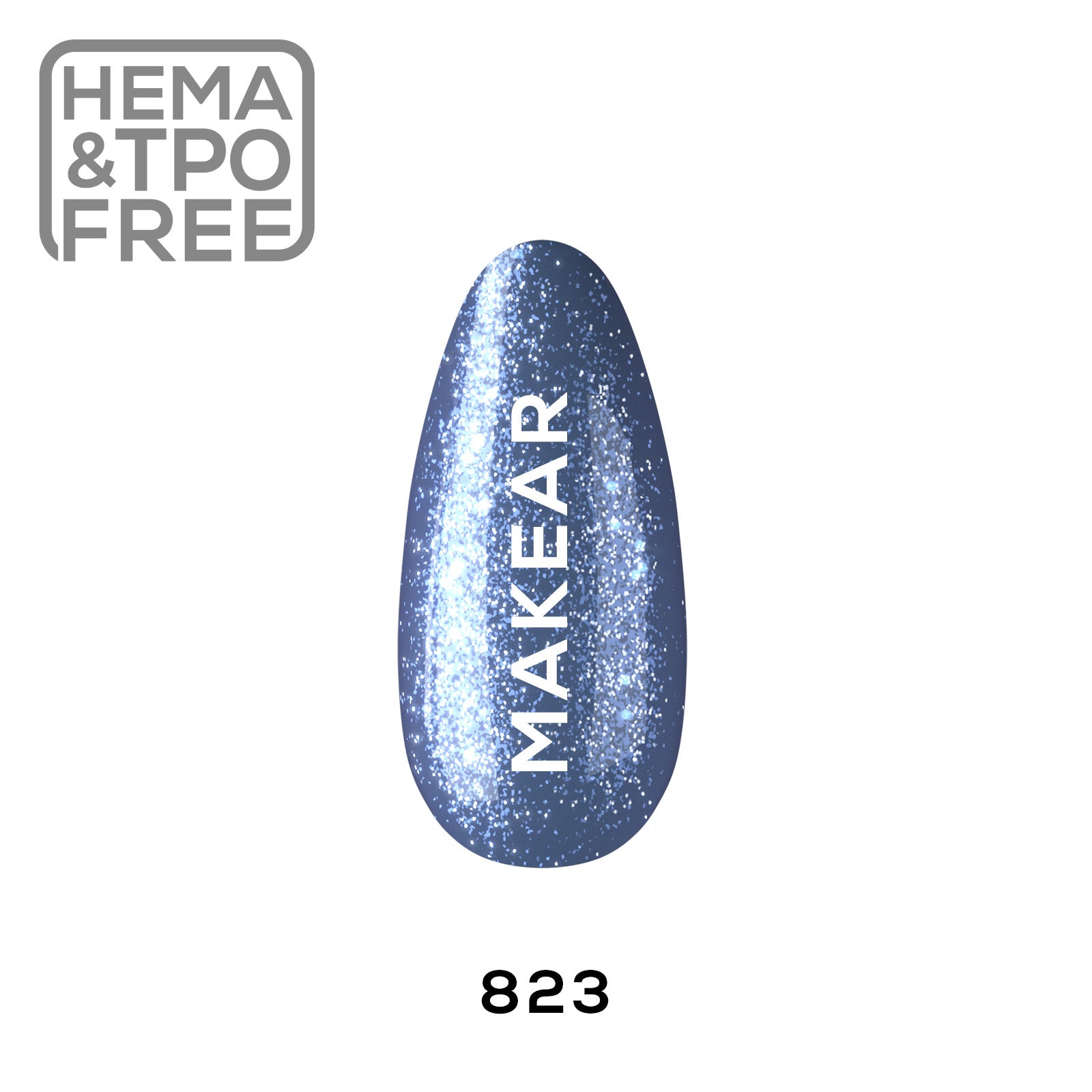 Gelpolish - 823 MAKEAR-Gelpolish-MAKEAR-NR Kosmetik