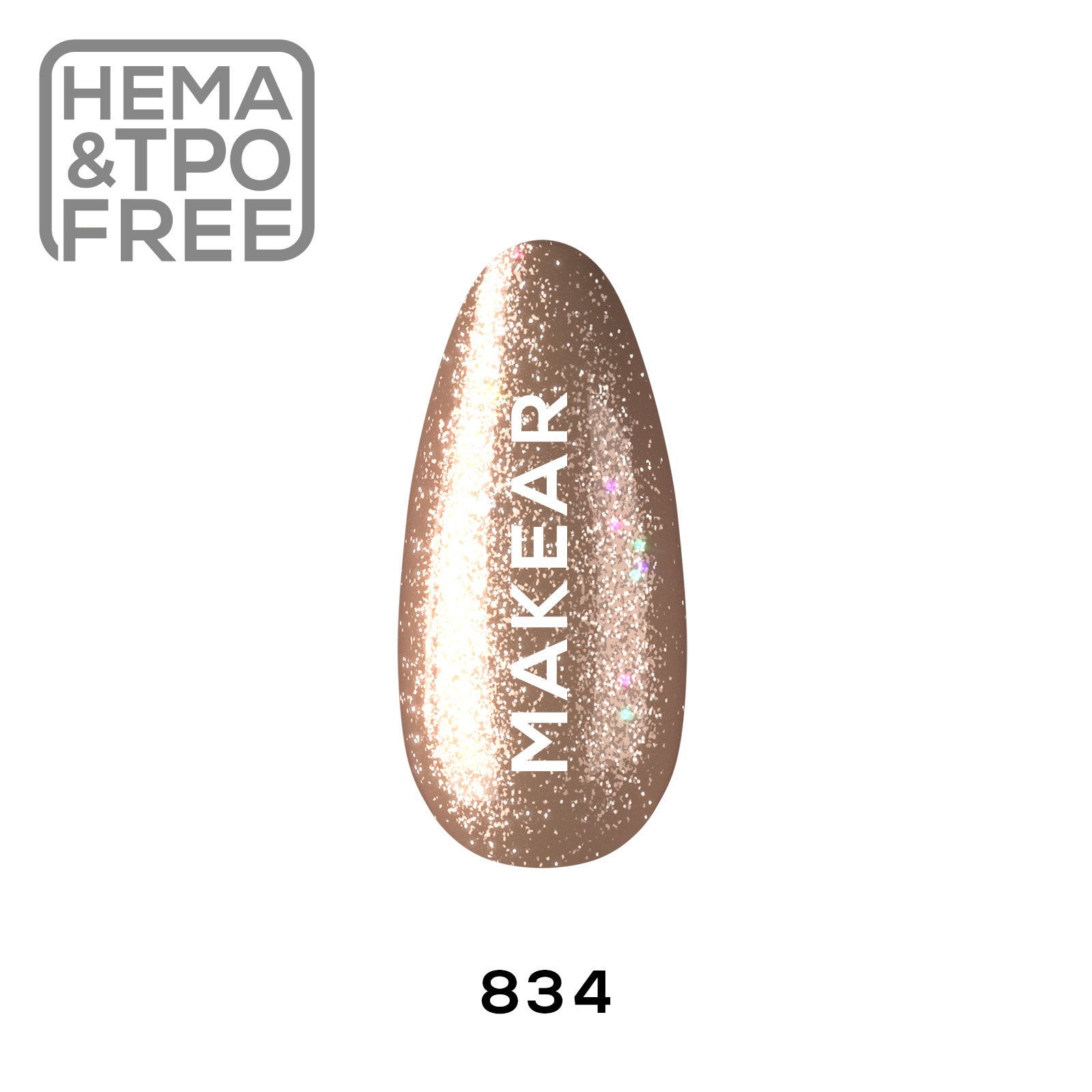 Gelpolish - 834 MAKEAR-Gelpolish-MAKEAR-NR Kosmetik