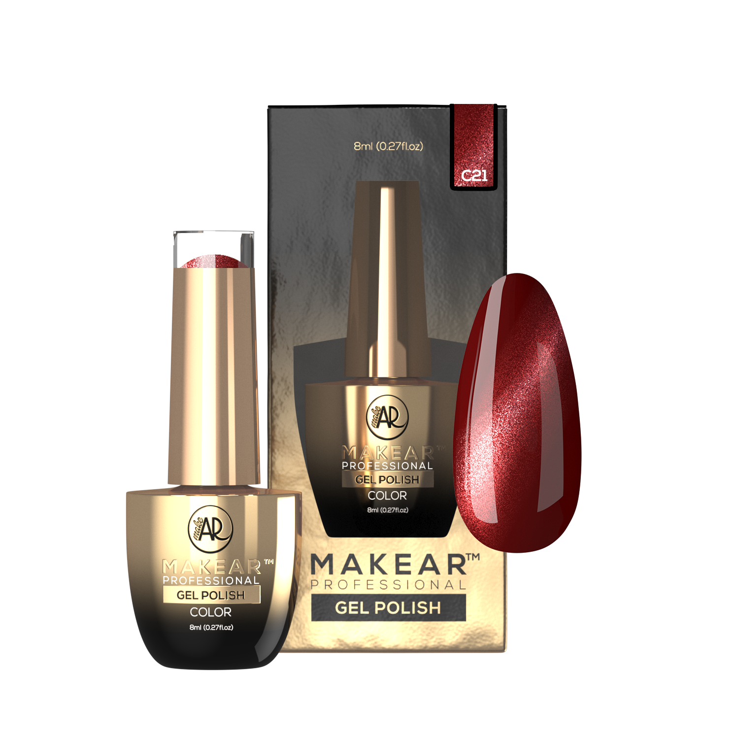 Gelpolish - C21 MAKEAR-Gelpolish-MAKEAR-NR Kosmetik