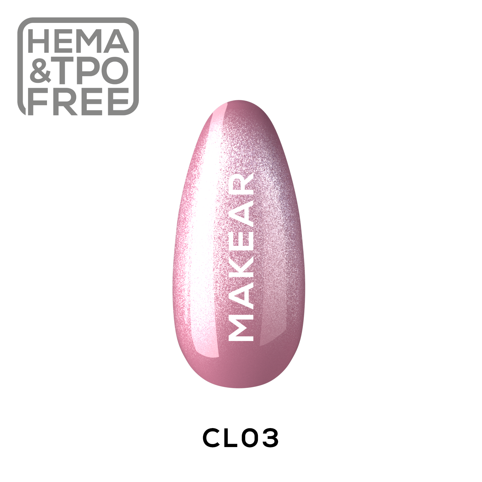 Gelpolish - CL03 MAKEAR-Gelpolish-MAKEAR-NR Kosmetik