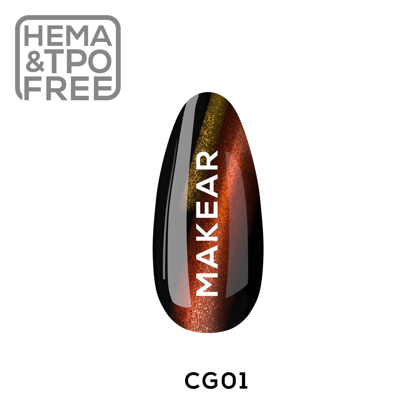 Gelpolish - GC01 MAKEAR-Gelpolish-MAKEAR-NR Kosmetik