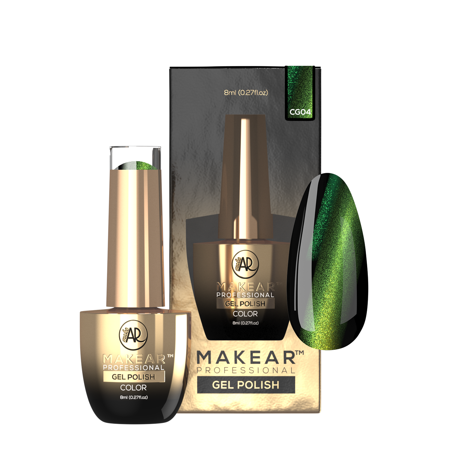 Gelpolish - CG04 MAKEAR-Gelpolish-MAKEAR-NR Kosmetik