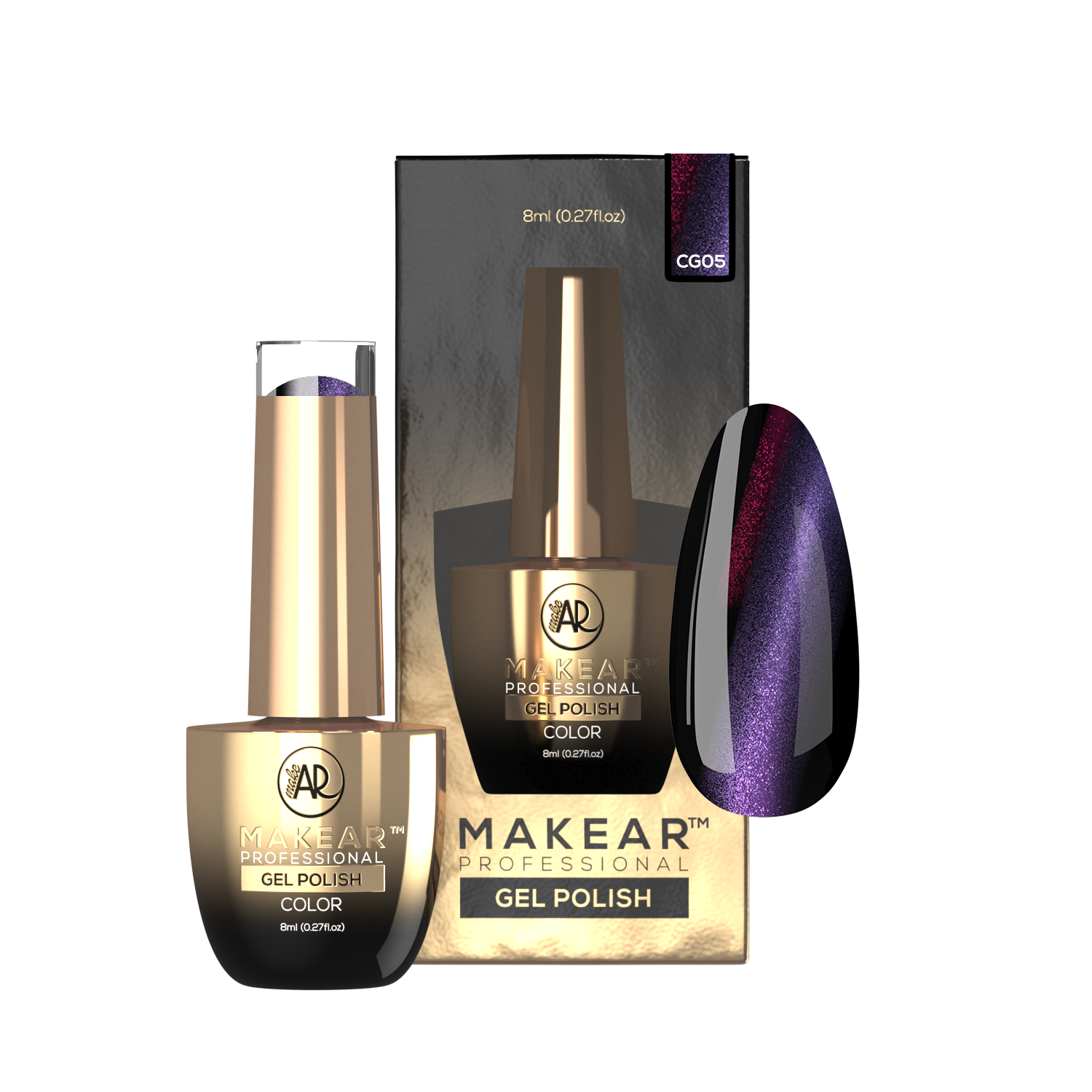 Gelpolish - GC05 MAKEAR-Gelpolish-MAKEAR-NR Kosmetik