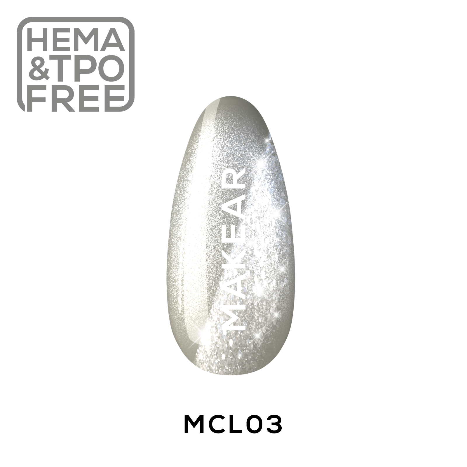 Gelpolish - MCL03 MAKEAR-Gelpolish-MAKEAR-NR Kosmetik