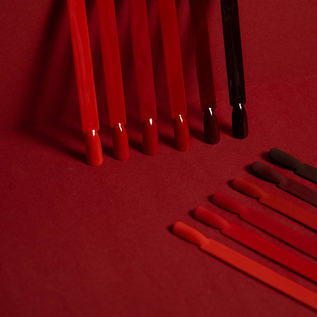 Gelpolish Sæt - RED 2-Gelpolish-MAKEAR-NR Kosmetik