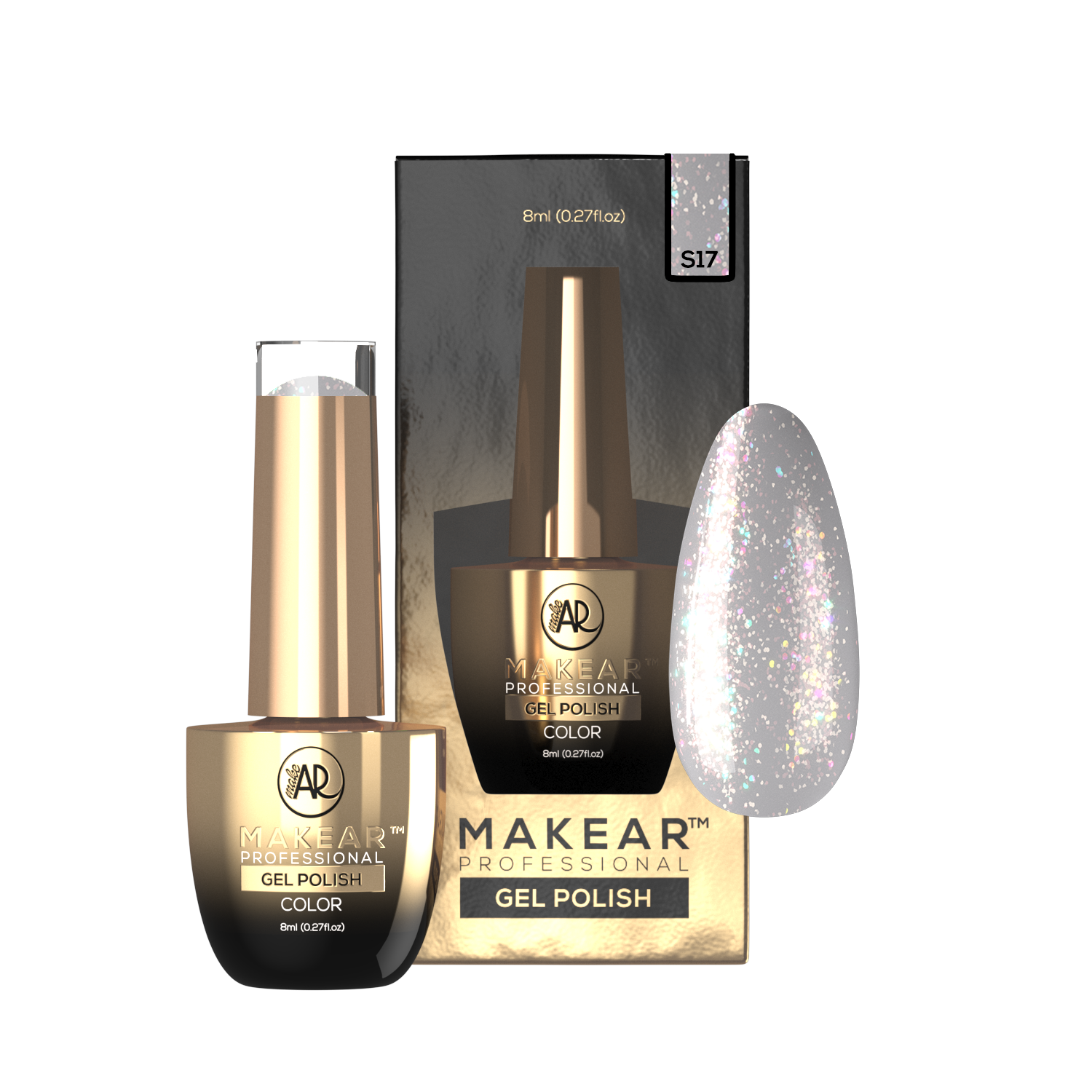 Gelpolish - S17 MAKEAR-Gelpolish-MAKEAR-NR Kosmetik