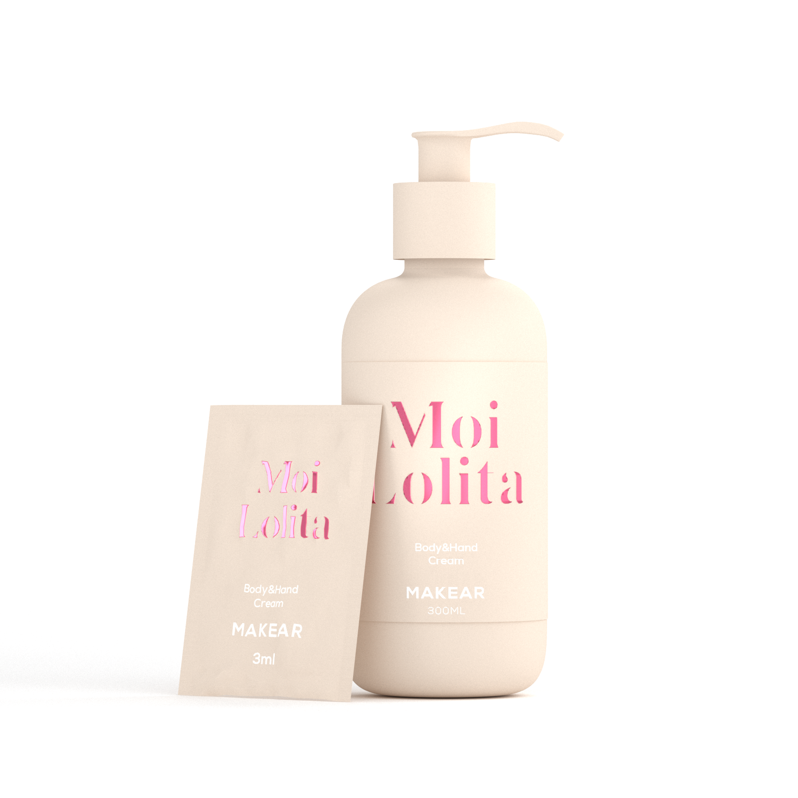 SAMPLE Hand & Body Lotion MOI LOLITA - 3 ml-Håndcreme-MAKEAR-NR Kosmetik
