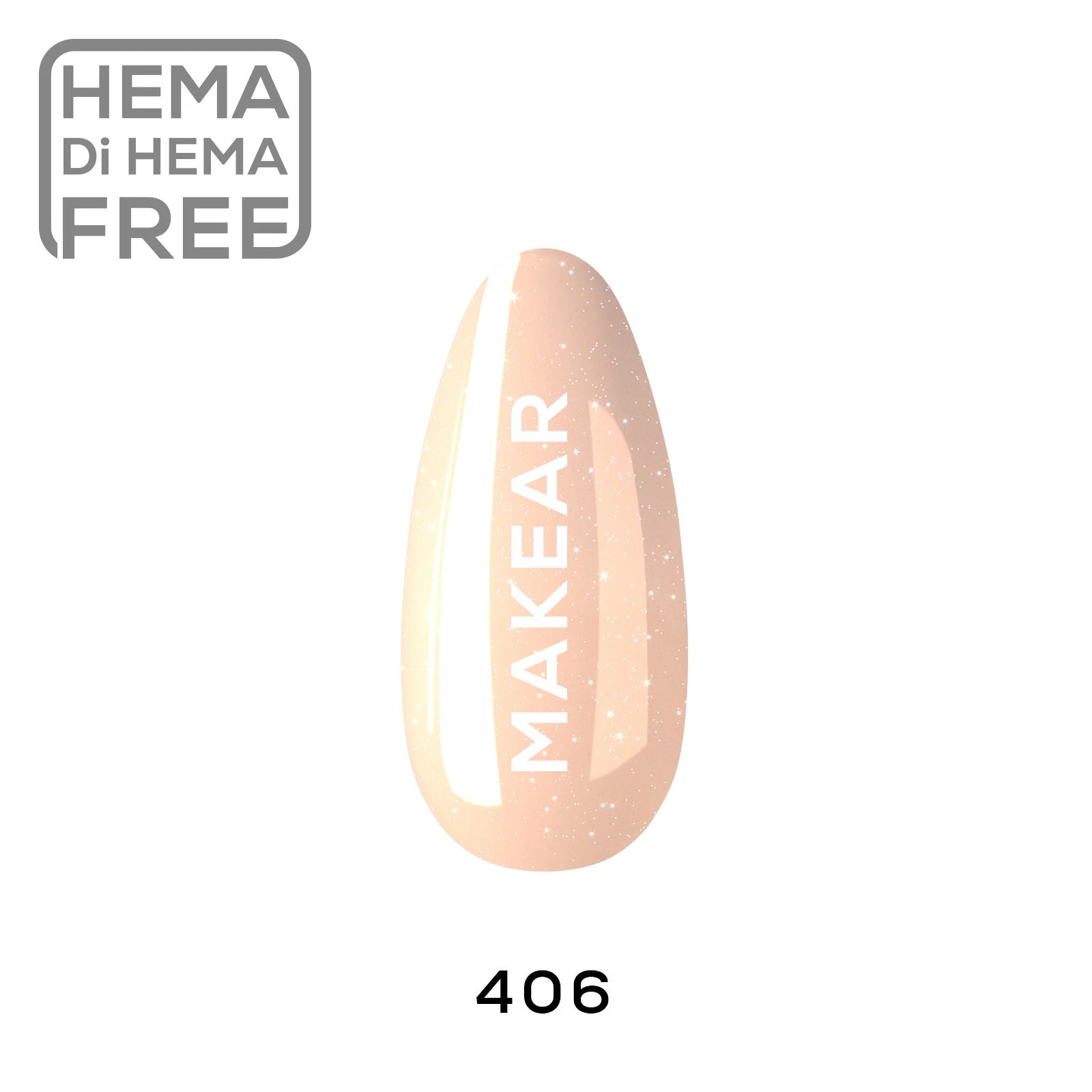 Gelpolish - 406 MAKEAR-Gelpolish-MAKEAR-NR Kosmetik