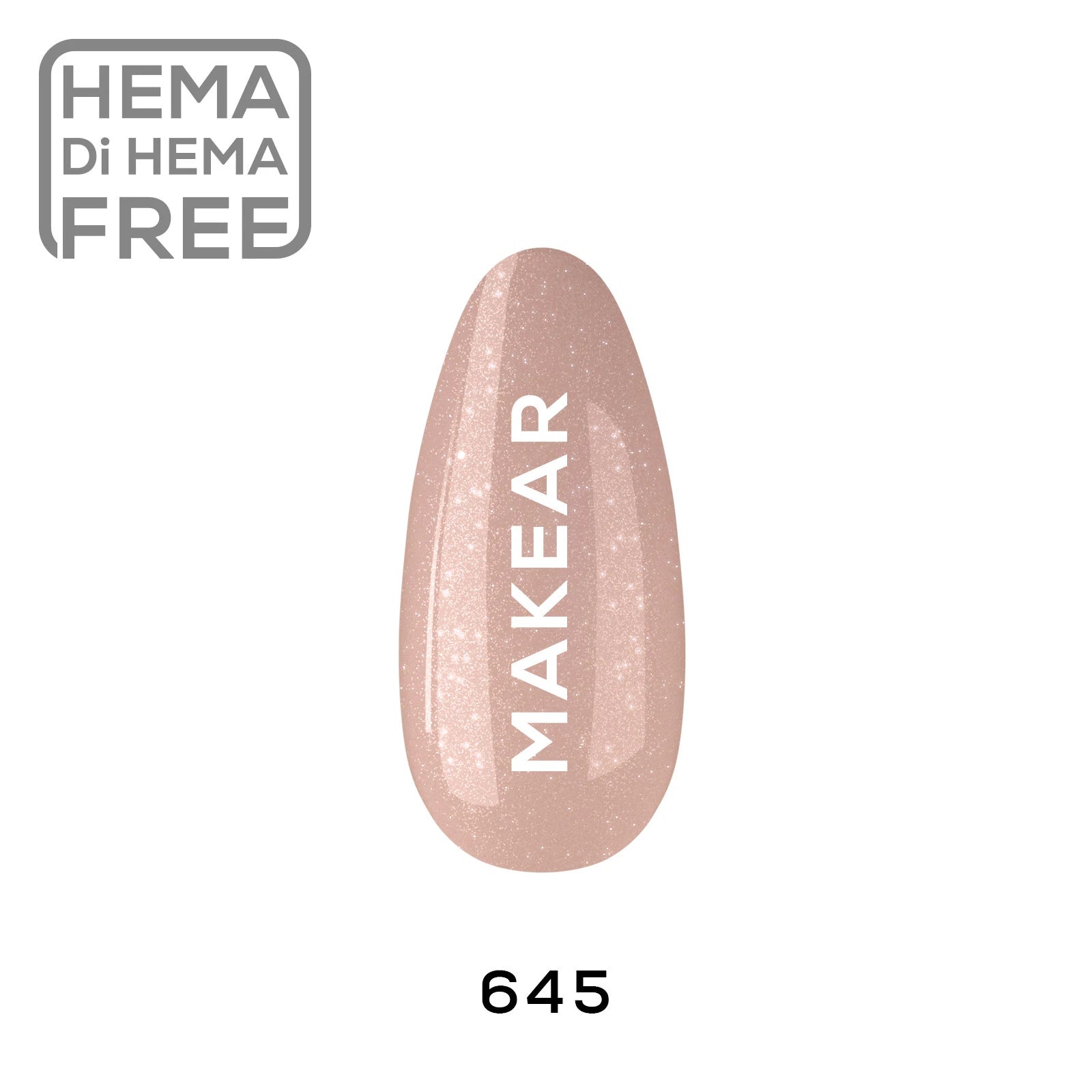 Gelpolish 645 8 ml-Gelpolish-MAKEAR-NR Kosmetik