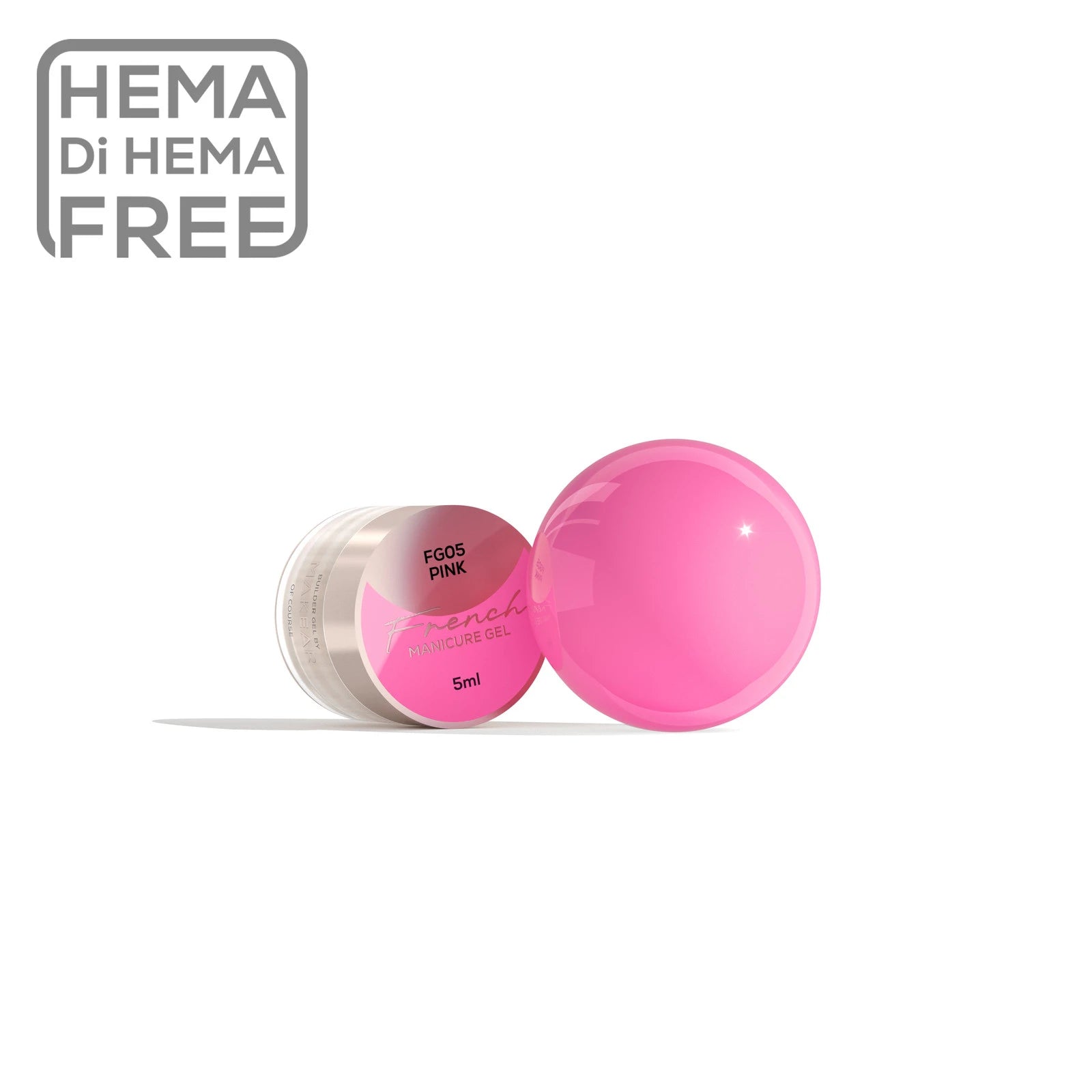 French Manicure Gel Pink FG05 - 5 ml-Gel-MAKEAR-NR Kosmetik