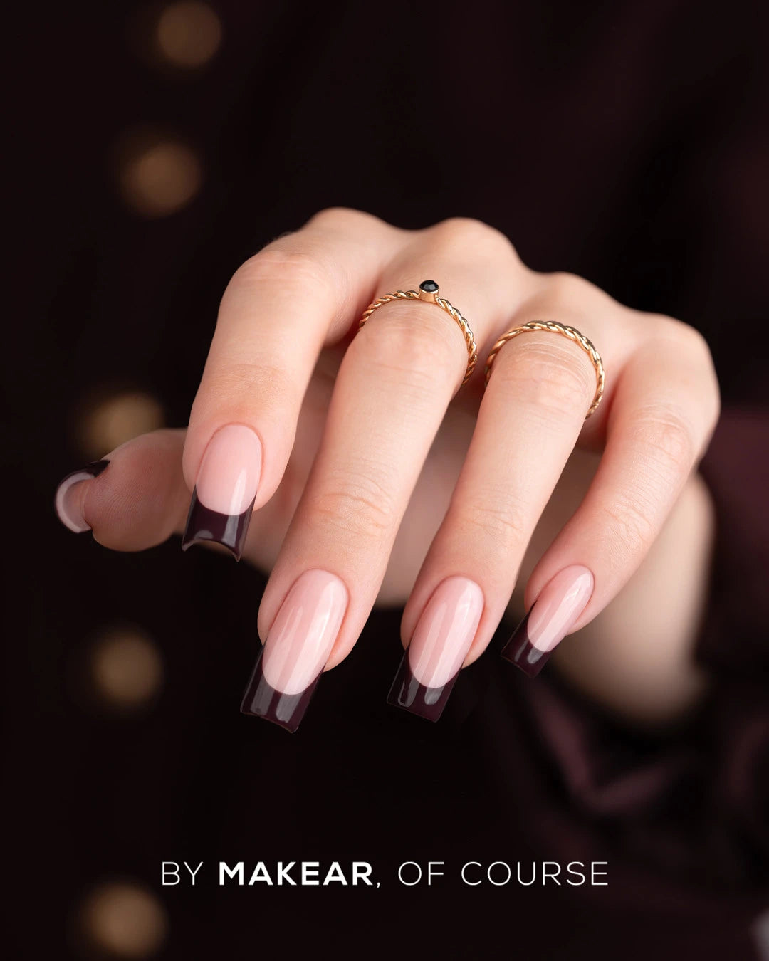 French Manicure Gel Red Wine FG13 - 5 ml-Nail Art-MAKEAR-NR Kosmetik