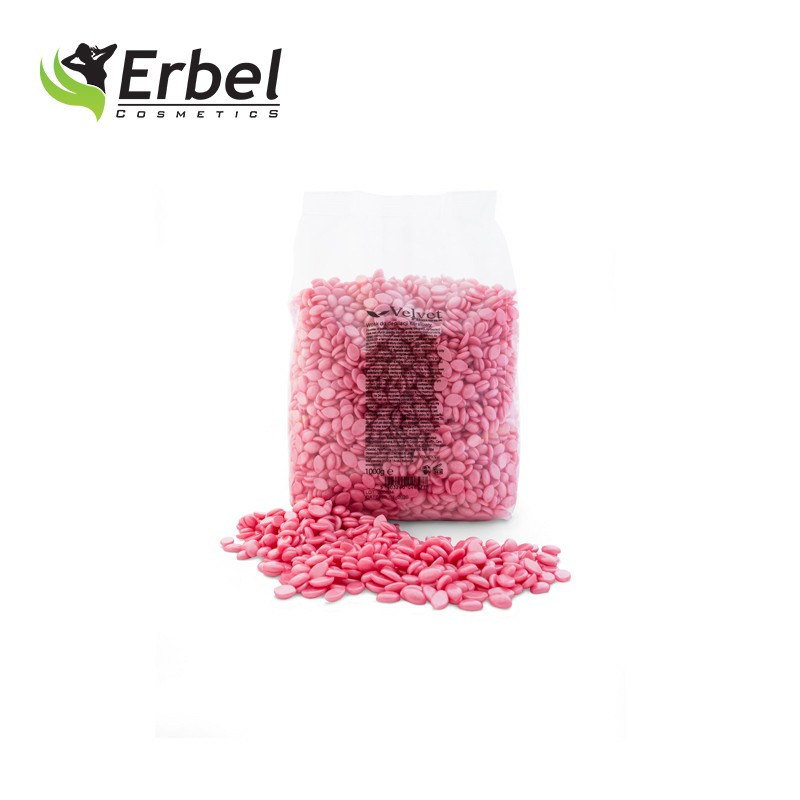 Brazilian hard wax for depilation - Koral - 1kg-Voks-ERBEL-NR Kosmetik