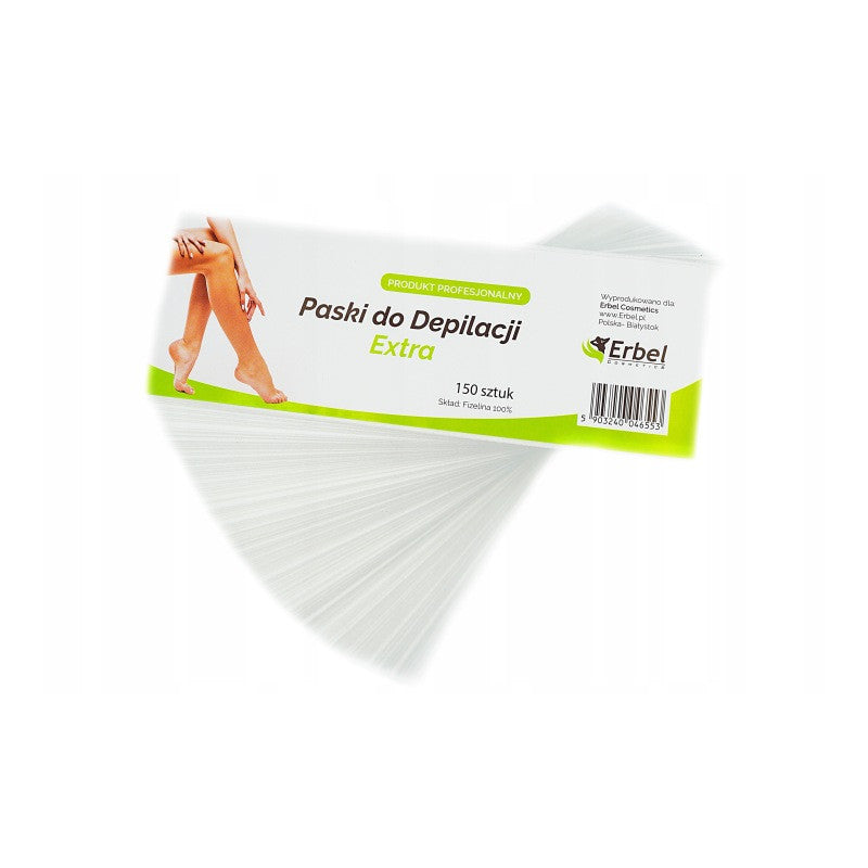 Voks Strips Hvid 7 cm x 20 cm - 150 stk-voks tilbehør-ERBEL-NR Kosmetik