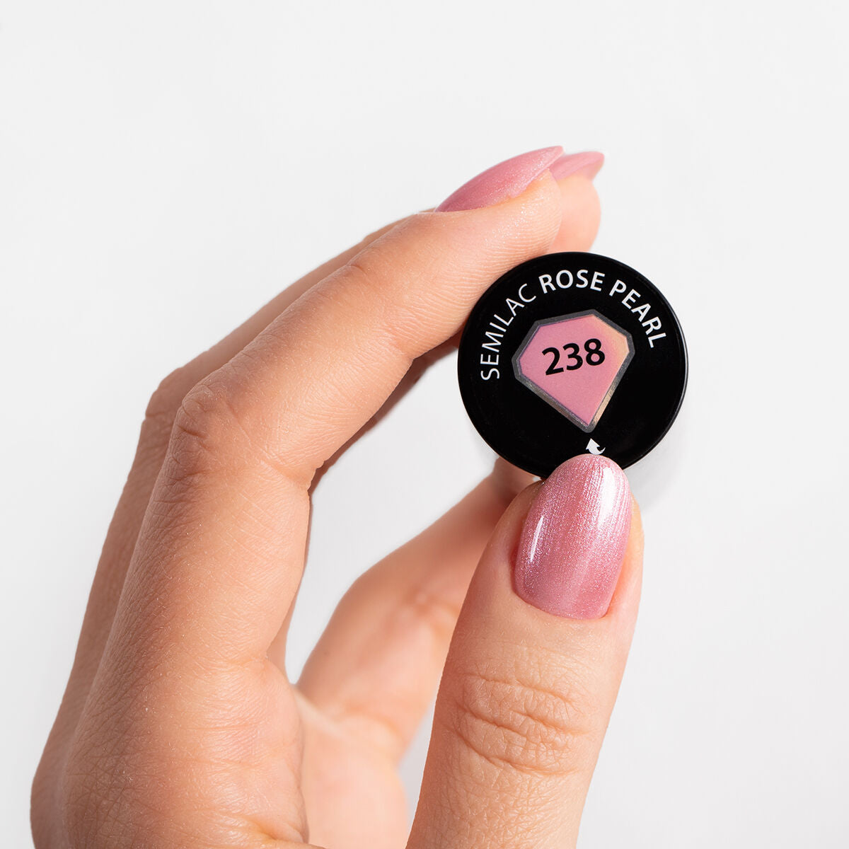 UV Hybrid 238 Rose Pearl - 7 ml-UV Hybrid-Semilac-NR Kosmetik