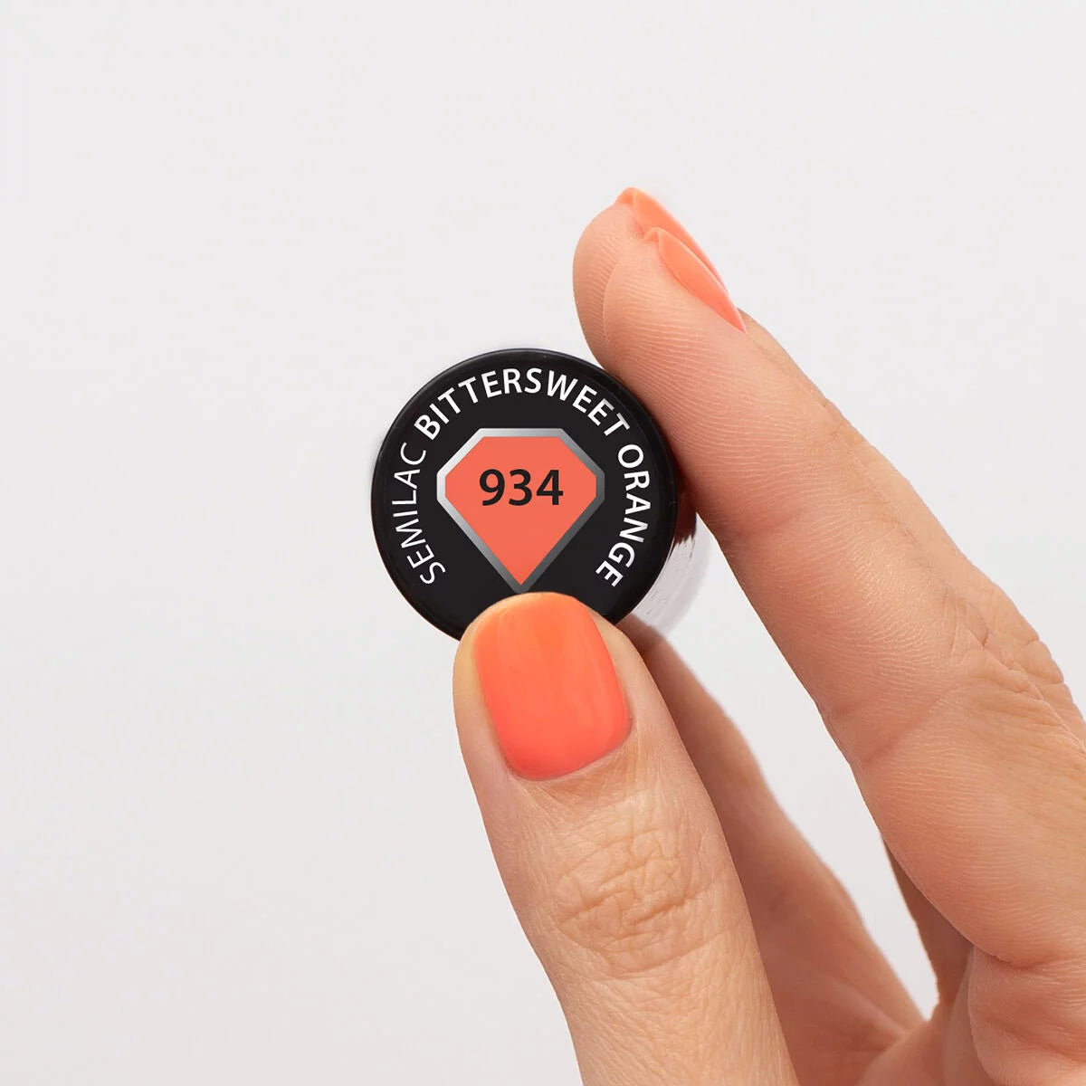 Gelpolish 934 Bittersweet Orange - 7 ml-UV Hybrid-Semilac-NR Kosmetik