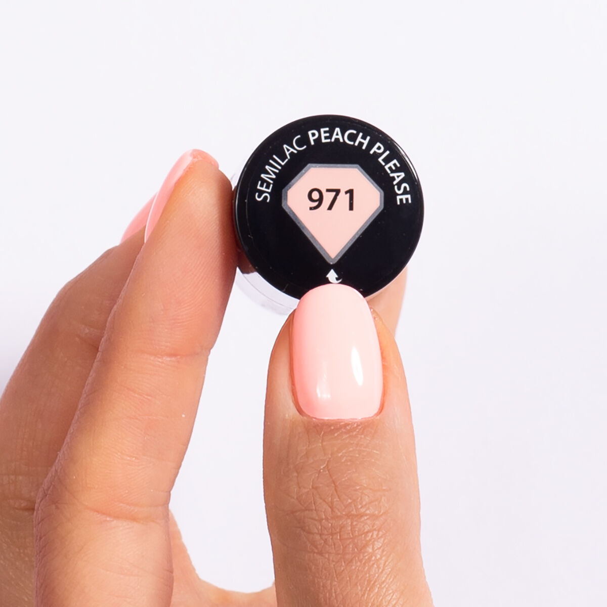 Gelpolish 971 Peach Please - 7 ml-Gelpolish-Semilac-NR Kosmetik
