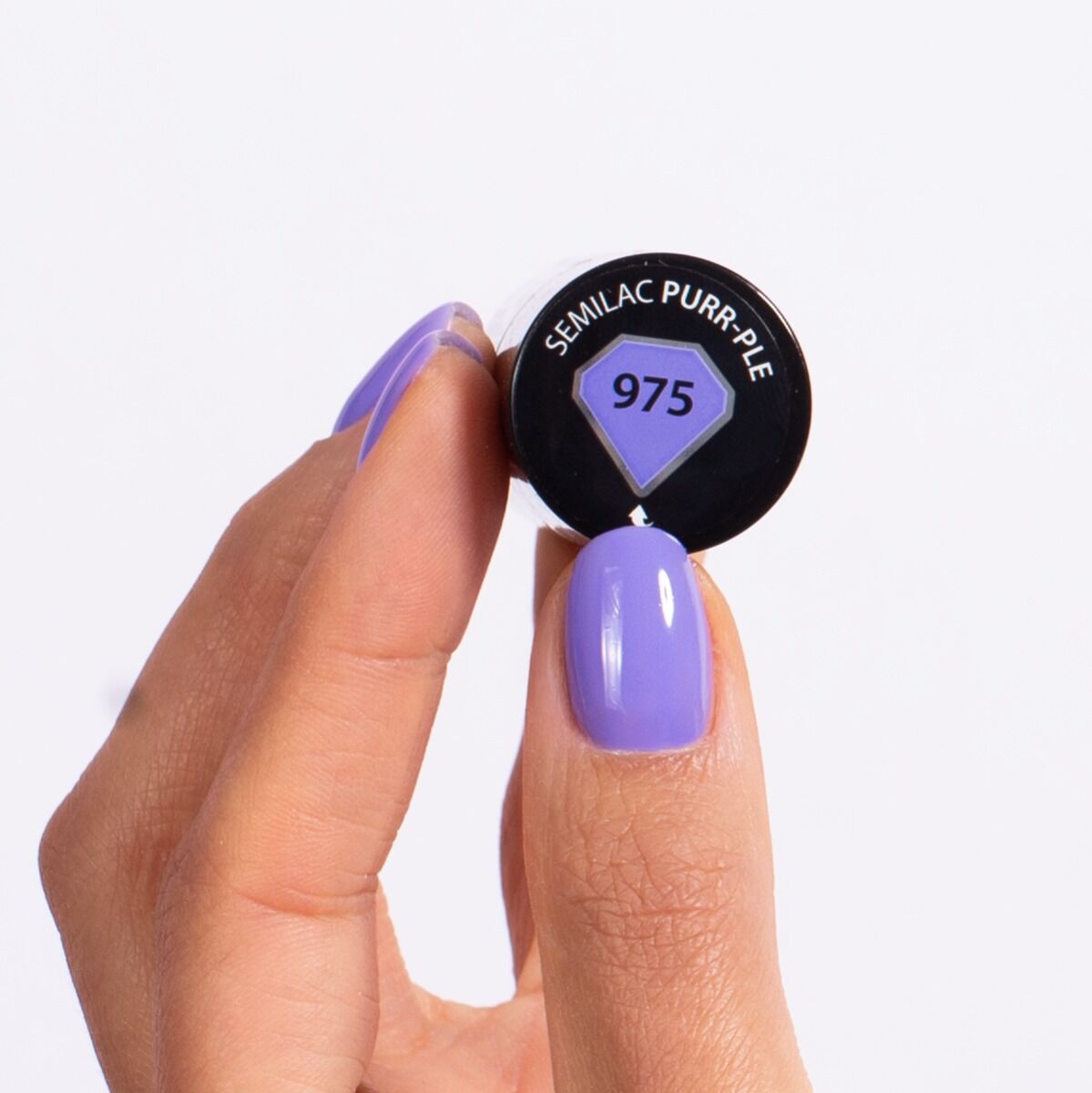 Gelpolish 975 Purr-Ple - 7 ml-Gelpolish-Semilac-NR Kosmetik