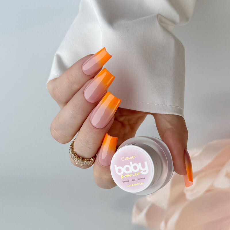 R05 Baby Boomer/Ombre Gel - Mandarin - 3g-Nail Art-Clavier-NR Kosmetik