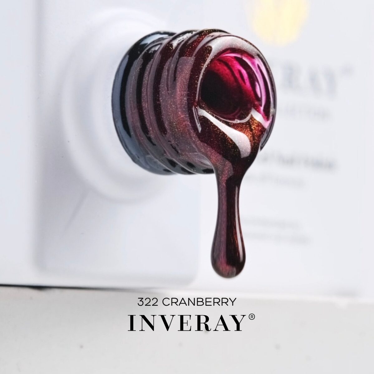 Gelpolish - 322 Cranberry - 10 ml-Gelpolish-Inveray-NR Kosmetik
