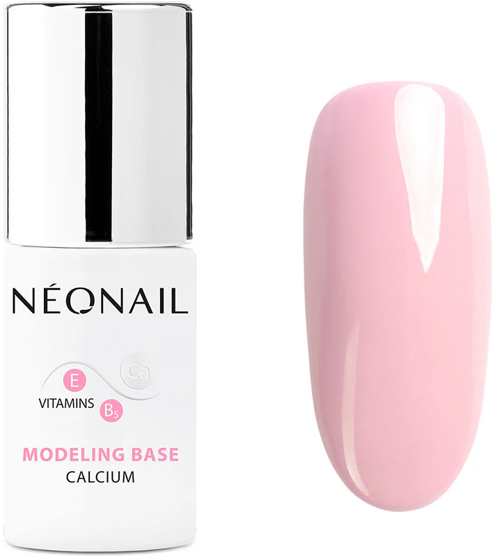 Modeling Base Calcium Blush Boomer 9514-7 - 7,2 ml-UV Hybrid TOP/BASE-NeoNail-NR Kosmetik
