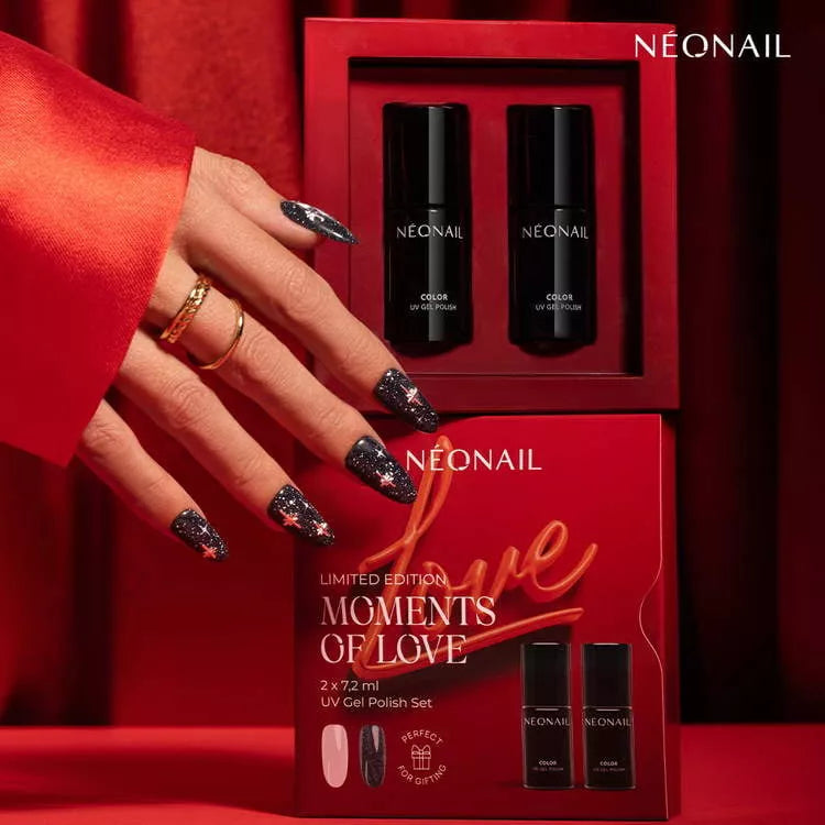 Moments of Love - Gelpolish Farver Sæt - 2 x 7,2ml-Gelpolish-NeoNail-NR Kosmetik