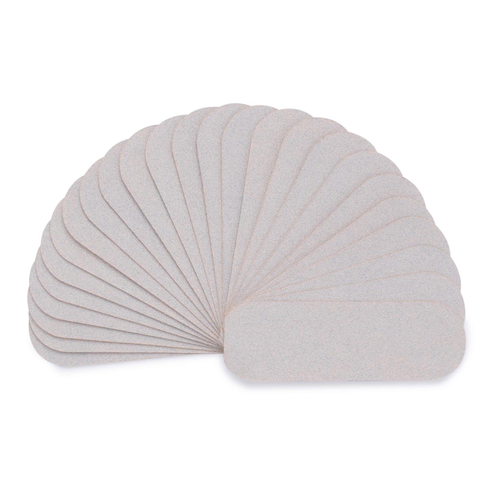 Slibepapir til metal fodfil 80-ABA-10 stk-NR Kosmetik