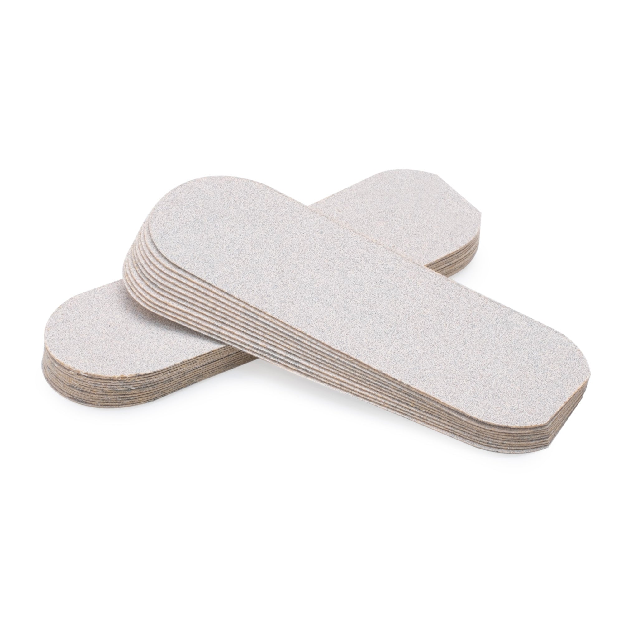 Slibepapir til metal fodfil 80-ABA-10 stk-NR Kosmetik