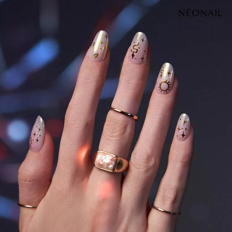 Nail Stickers - Boho Gold-Neglepynt-NeoNail-NR Kosmetik